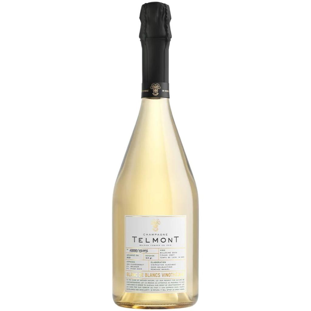 Telmont Blanc De Blancs Vinotheque 2006 750 ml - Cork & Mash