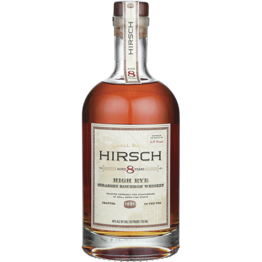 Hirsch Small Batch High Rye 8 year 750 ml - Cork & Mash