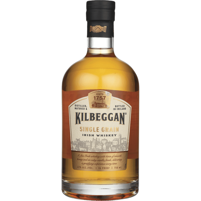 Kilbeggan Single Grain Irish Whiskey 750 ml - Cork & Mash