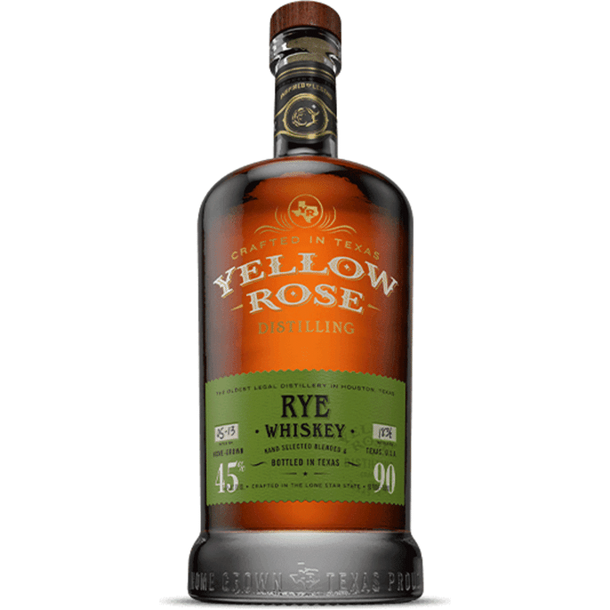 Yellow Rose Rye Whiskey 750 ml - Cork & Mash