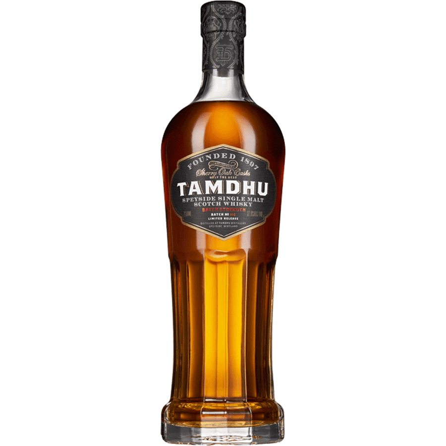 Tamdhu Speyside Single Malt Scotch Whiskey Batch Strength (Batch 006) Limited Release 750 ml - Cork & Mash