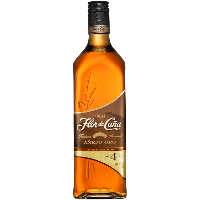 Flor de Cana Anejo Oro Single Estate 4 Year Rum 750 ml - Cork & Mash