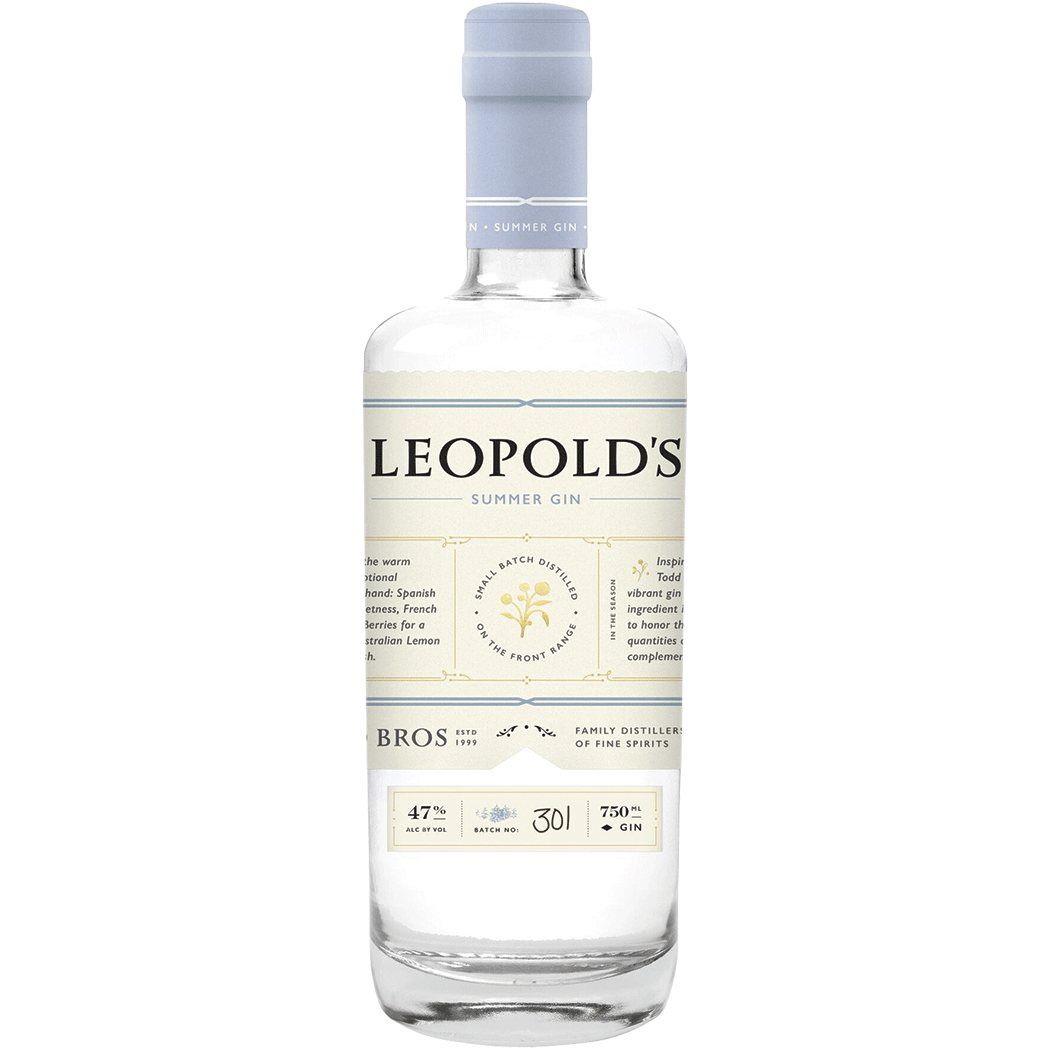 Leopolds Summer Gin 750ml - Cork & Mash