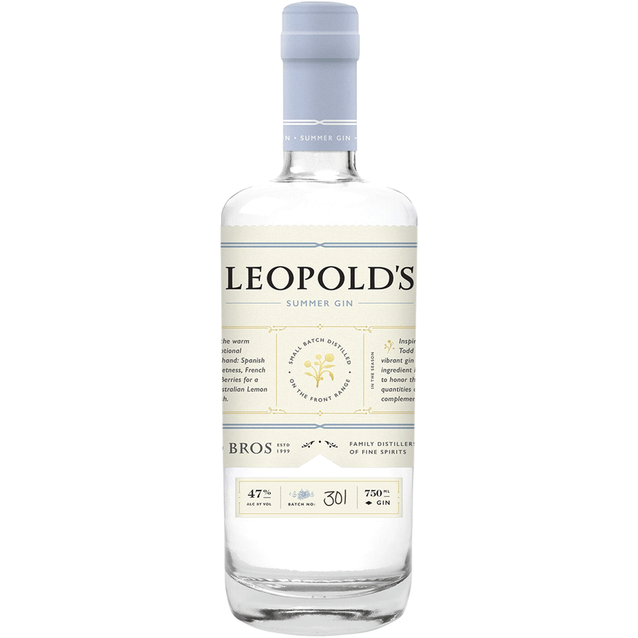 Leopolds Summer Gin 750ml - Cork & Mash