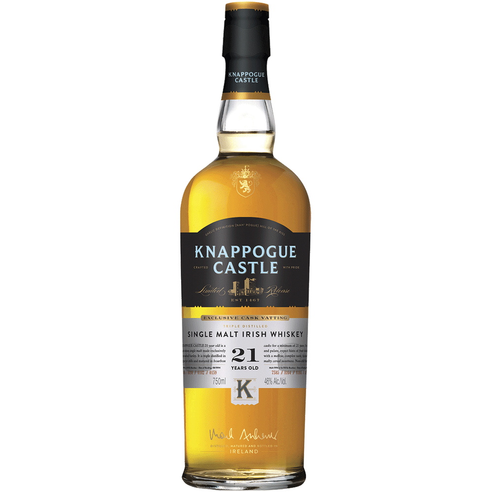 Knappogue Castle 21 Year 750 ml - Cork & Mash