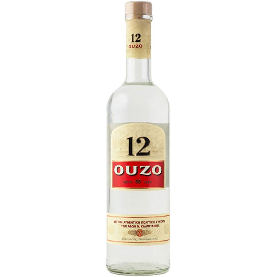 Ouzo 12 750ml - Cork & Mash