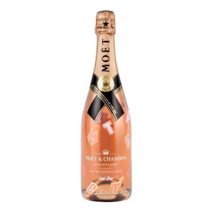 Moet & Chandon Champagne Nectar Imperial Rose Just Don NBA 750 ml - Cork & Mash