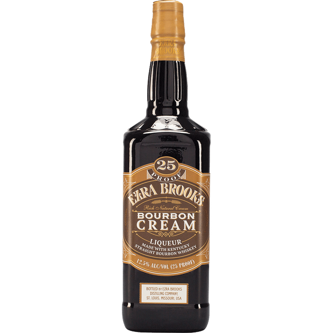 Ezra Brooks Bourbon Cream 750 ml - Cork & Mash