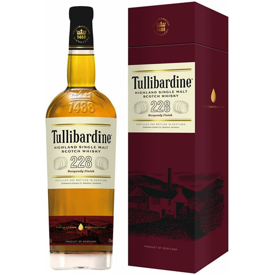 Tullibardine 228 Burgundy Cask Single Malt Scotch Whisky 750 ml - Cork & Mash