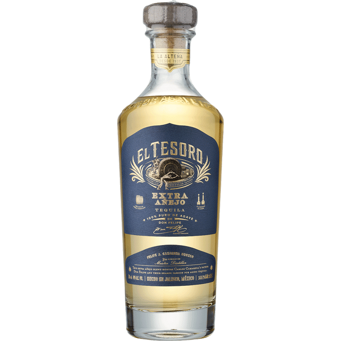 El Tesoro Extra Anejo Tequila 750 ml - Cork & Mash