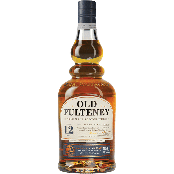 Old Pulteney 12 Year Single Malt Scotch 750 ml - Cork & Mash