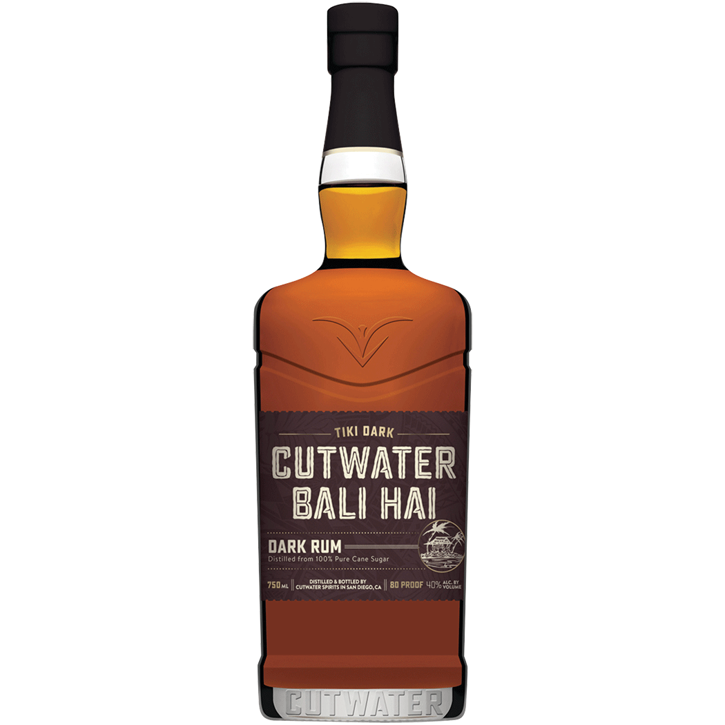 Cutwater Bali Hai Tiki Dark Rum 750 ml - Cork & Mash