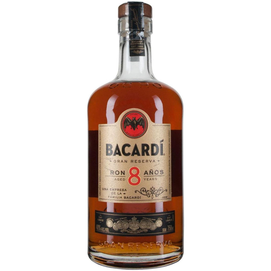 Bacardi Gran Reserva Ocho 750 ml - Cork & Mash