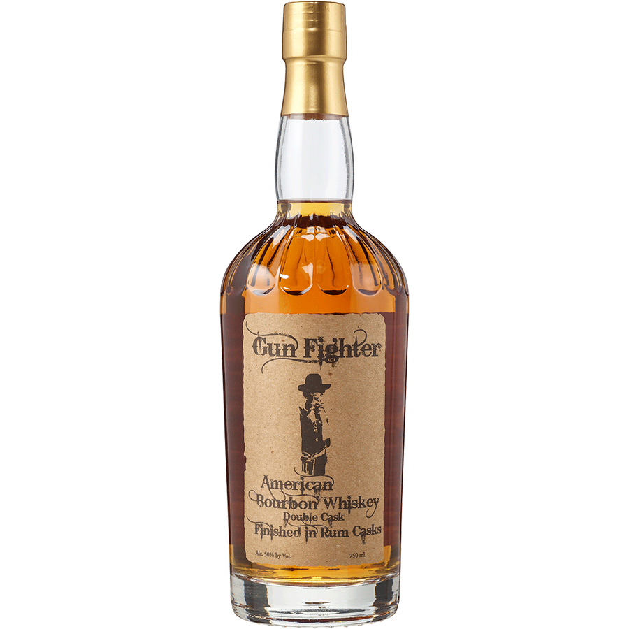 Gun Fighter American Bourbon Double Cask Finished Rum Cask 750 ml - Cork & Mash