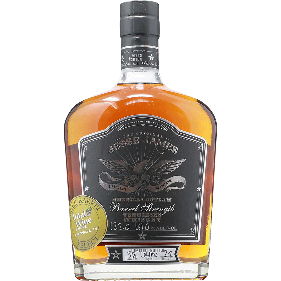 Jesse James American Outlaw Tennessee Whiskey 750ml - Cork & Mash