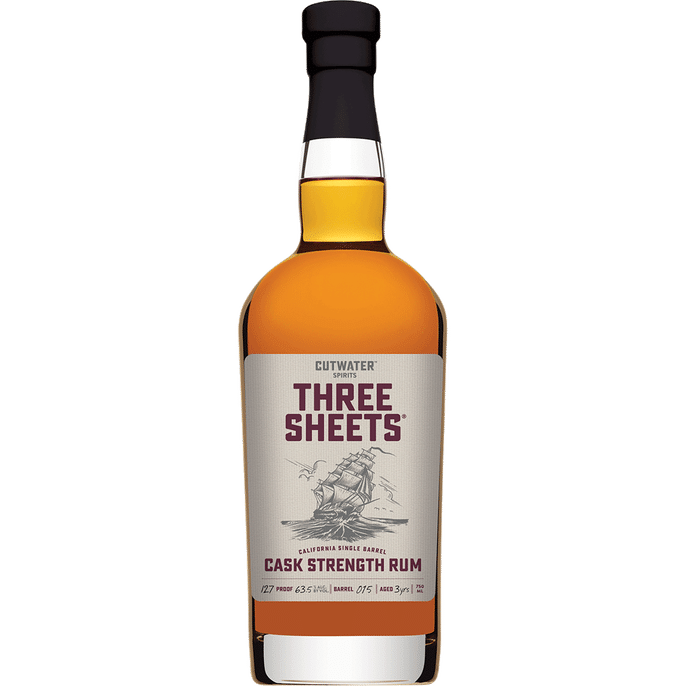 Cutwater Three Sheets Rum 750ml - Cork & Mash