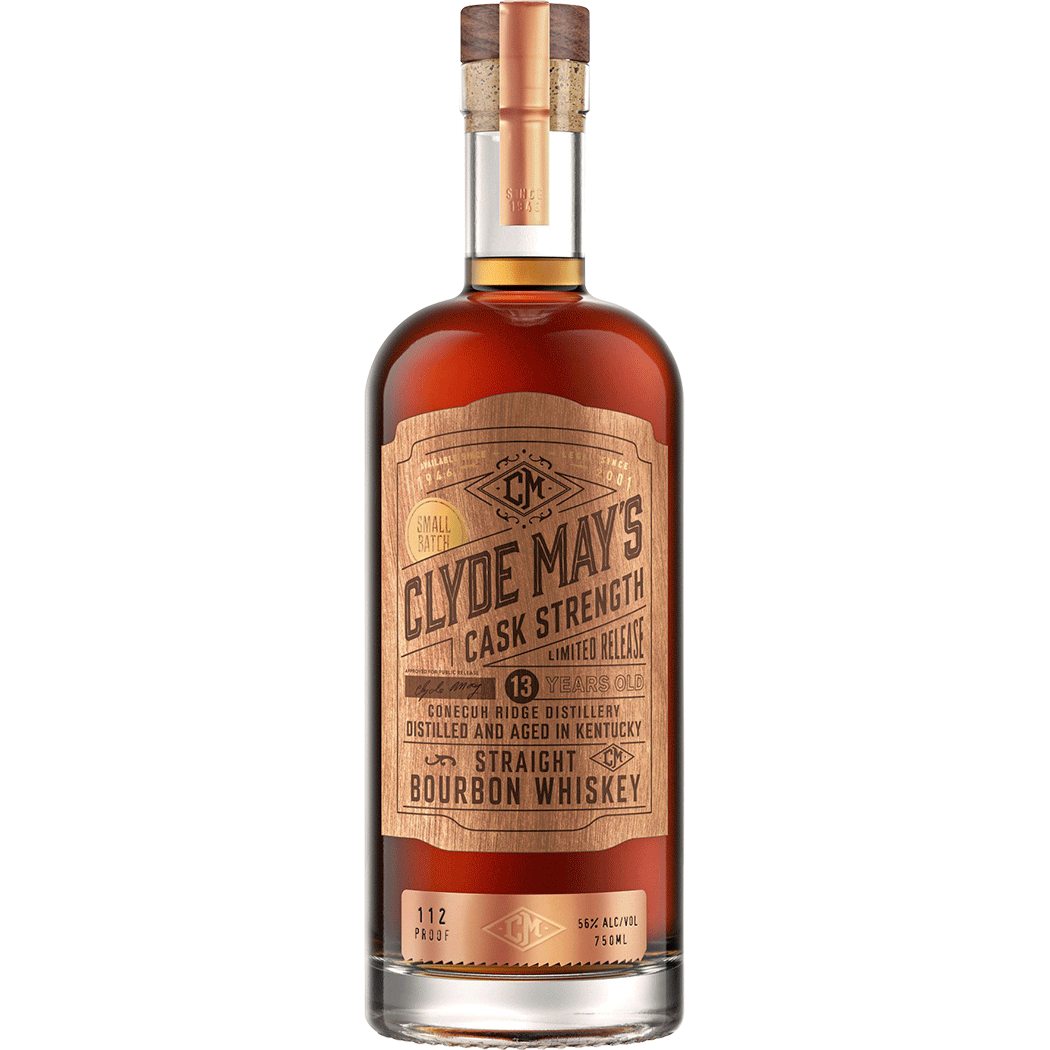 Clyde Mays Cask Strength Straight Bourbon Whiskey 750 ml - Cork & Mash