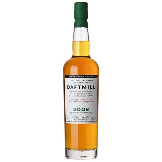 Daftmill Single Farm Estate Lowland Single Malt Scotch Summer Batch Release 2009 750 ml - Cork & Mash