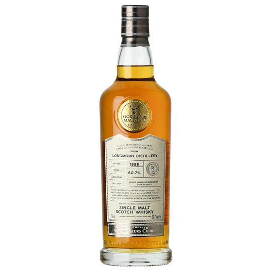 Gordon & Macphail Longmorn Single Malt Scotch Whisky Cask Strength Connoisseurs Choice (Batch 20/028) 1999 20 year 750 ml - Cork & Mash