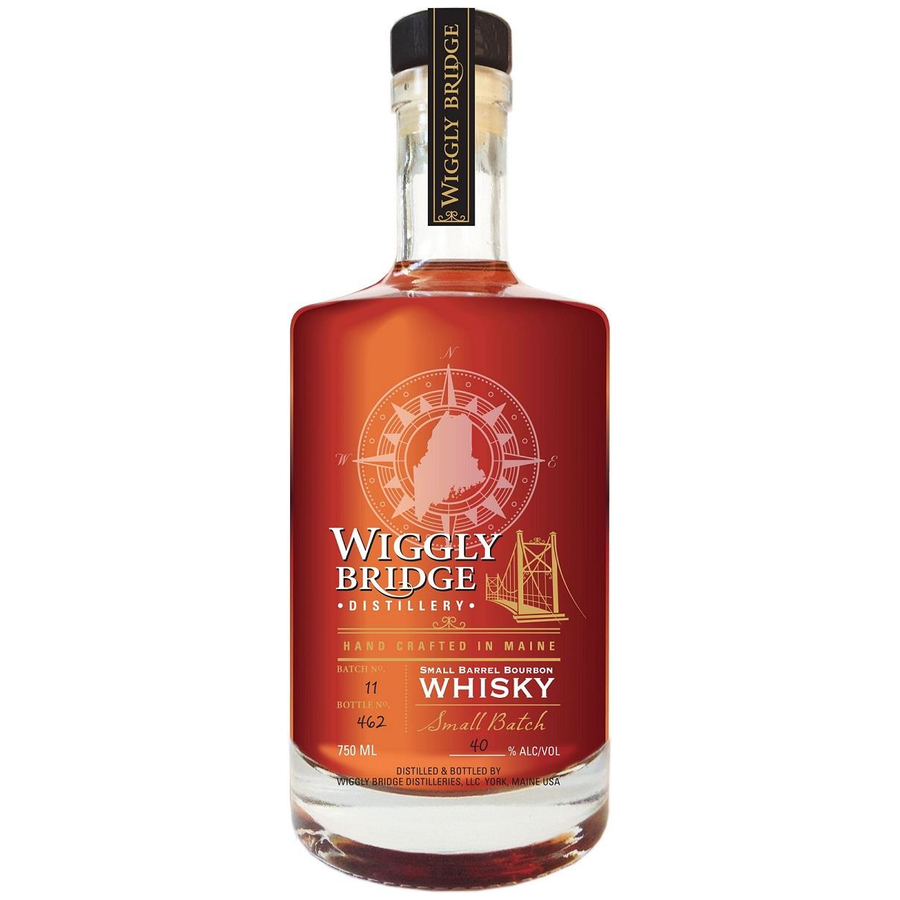 Wiggly Bridge Small Barrel Bourbon Whisky 750ml - Cork & Mash