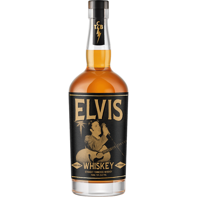 Elvis Straight Tennessee Whiskey 750ml - Cork & Mash