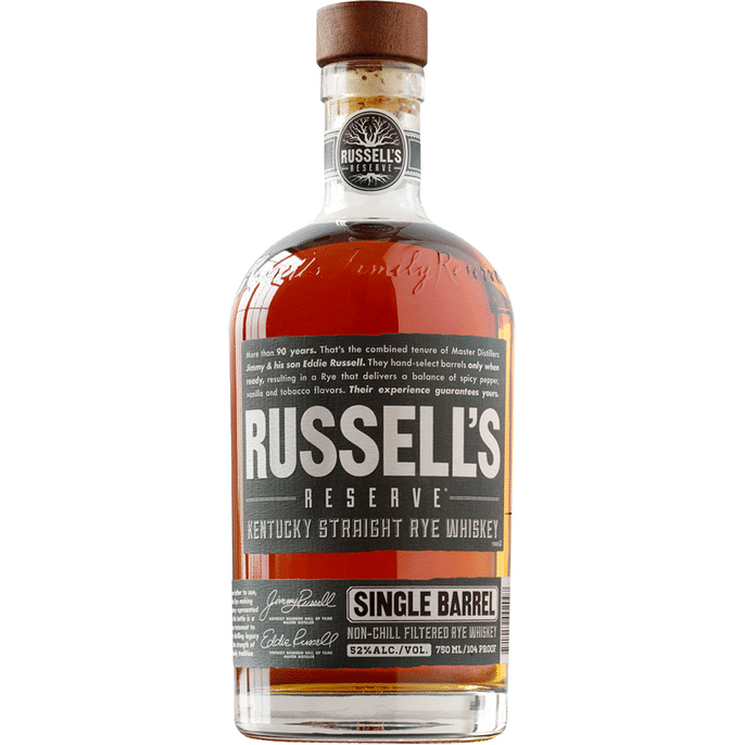 Russell's Reserve Rye Single Barrel 750 ml - Cork & Mash