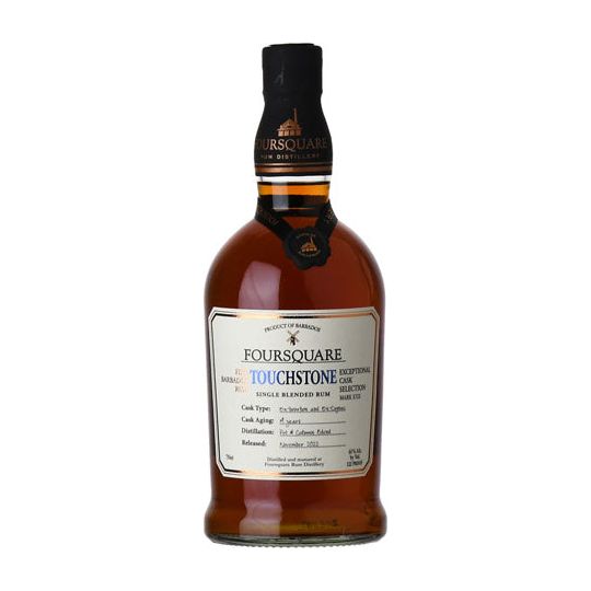 Foursquare Touchstone Single Blended Rum 750ml - Cork & Mash