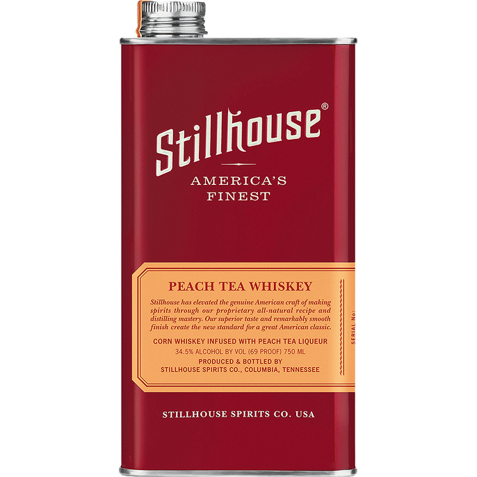 Stillhouse Peach Tea Whiskey 750 ml - Cork & Mash