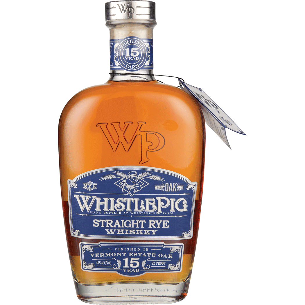 WhistlePig 15 Year Rye 750ml - Cork & Mash