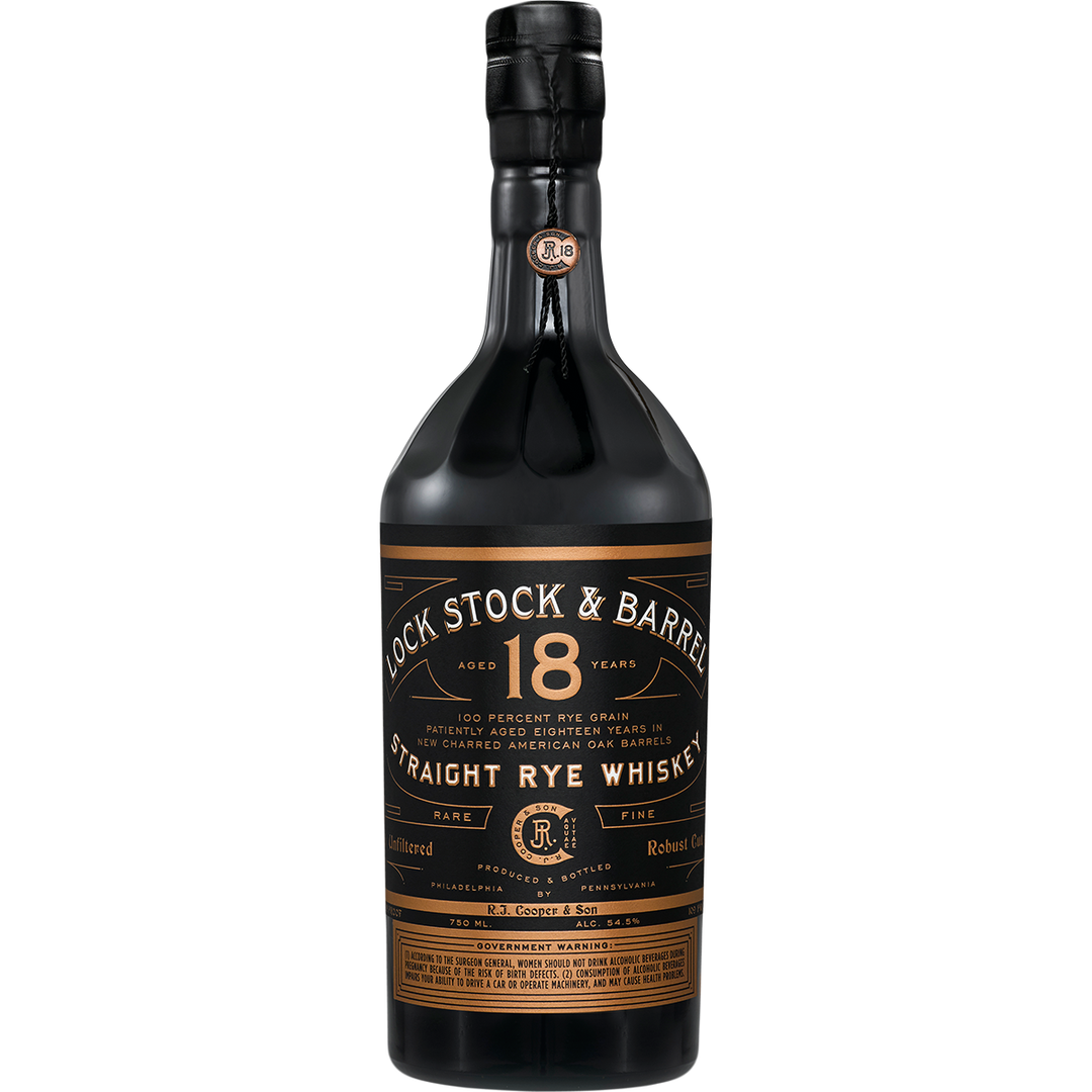 Lock Stock and Barrel 18 Year Old Straight Rye - Cork & Mash