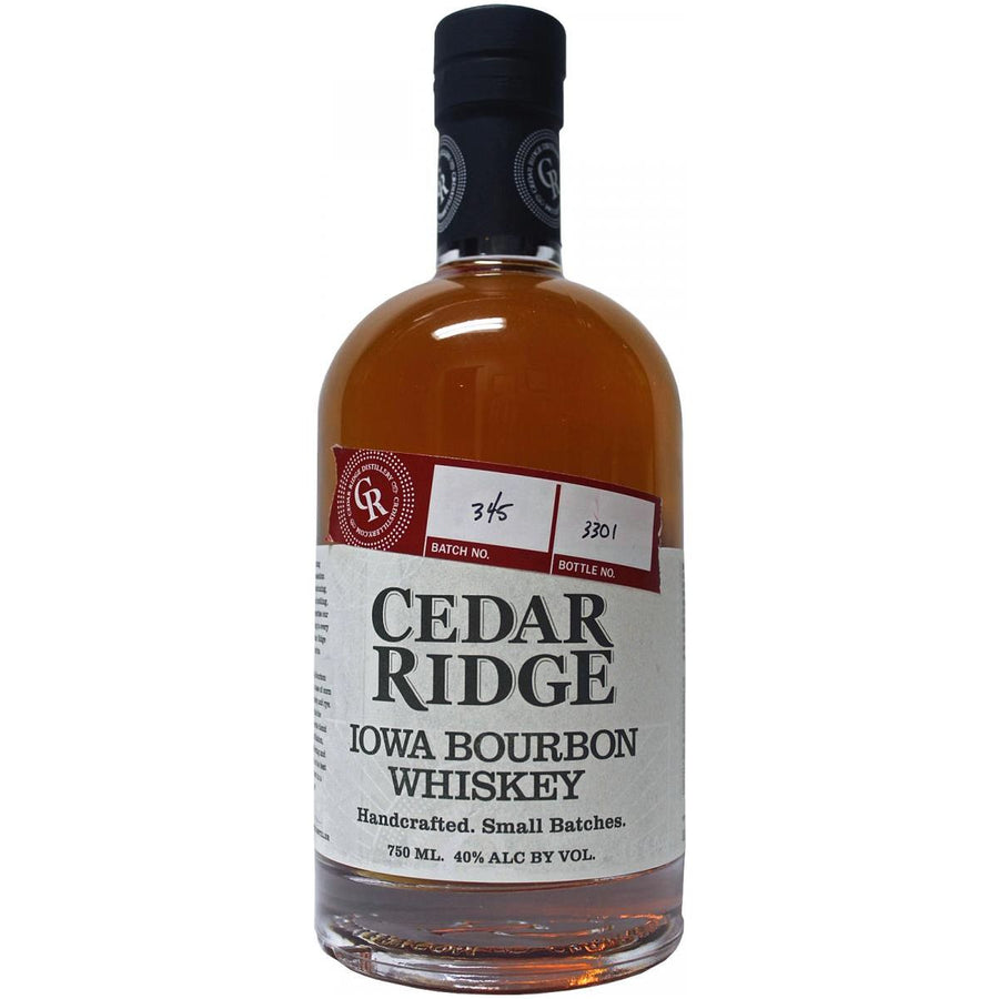 Cedar Ridge Iowa Bourbon Whiskey 750 ml - Cork & Mash