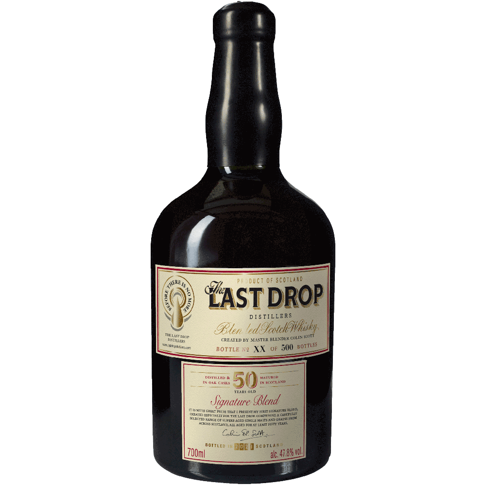 The Last Drop Signature Blend 50 year 750ml - Cork & Mash