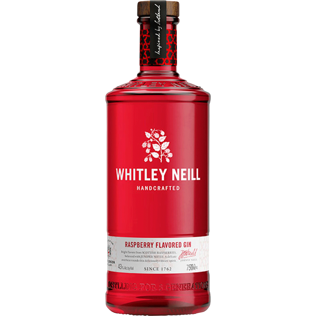 Whitley Neill Raspberry Flavored Gin 750ml - Cork & Mash