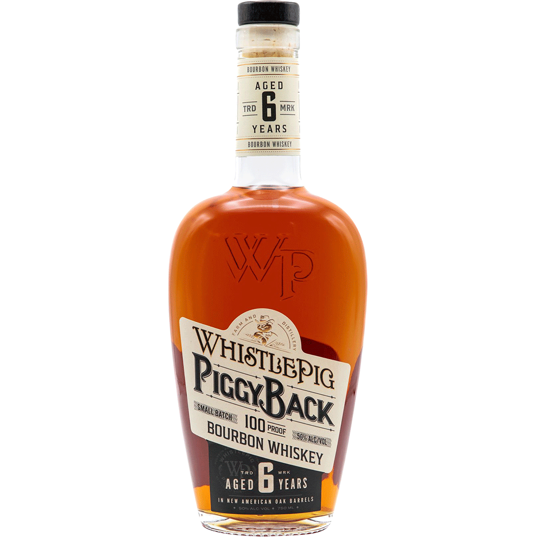 WhistlePig 6 Year PiggyBack 100 Proof Bourbon 750ml - Cork & Mash