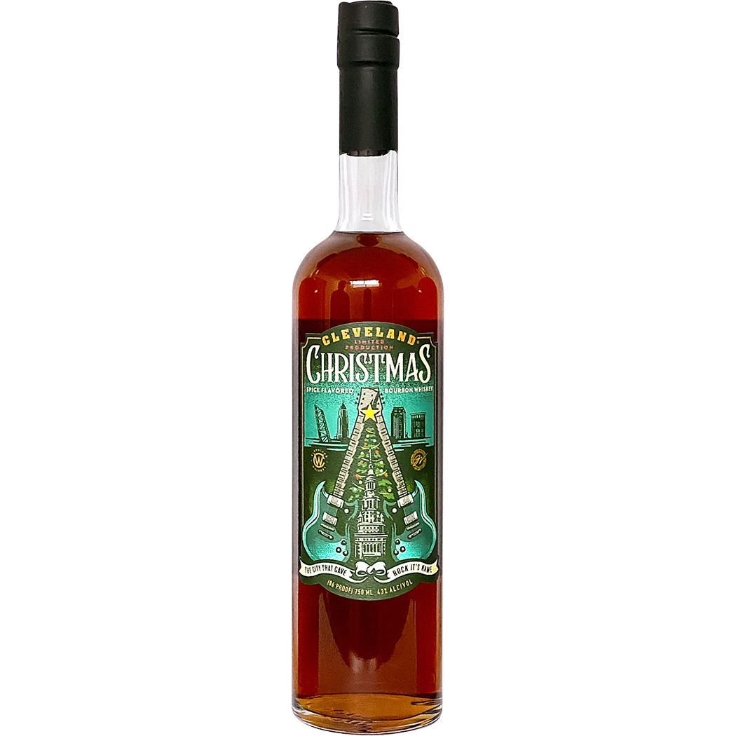 Cleveland Christmas Spice Flavored Bourbon 750 ml - Cork & Mash