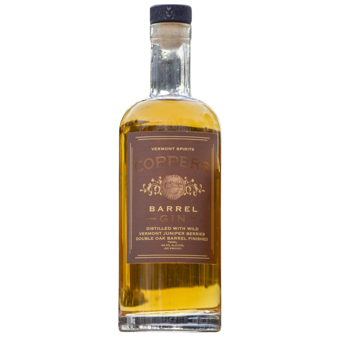 Vermont Spirits Coppers Barrel Gin 750 ml - Cork & Mash