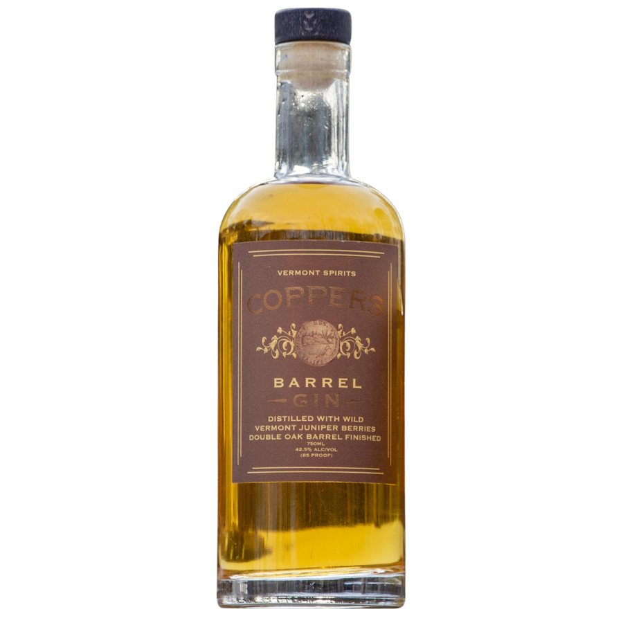 Vermont Spirits Coppers Barrel Gin 750 ml - Cork & Mash