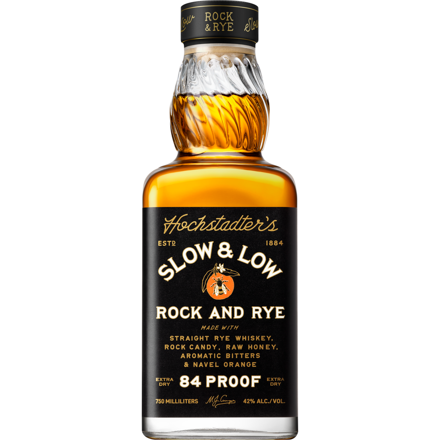 Hochstadters Slow and Low Rock and Rye 84 proof Straight Rye Whiskey 750 ml - Cork & Mash