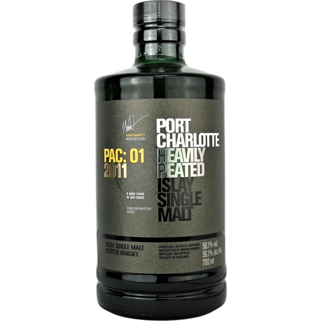 Bruichladdich Port Charlotte Pac 01 2011 750 ml - Cork & Mash