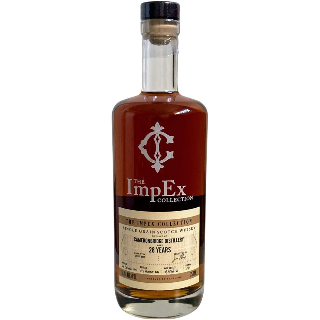 The ImpEx Collection Cameronbridge 1992 Single Grain Scotch Whiskey 28 year 750 ml - Cork & Mash