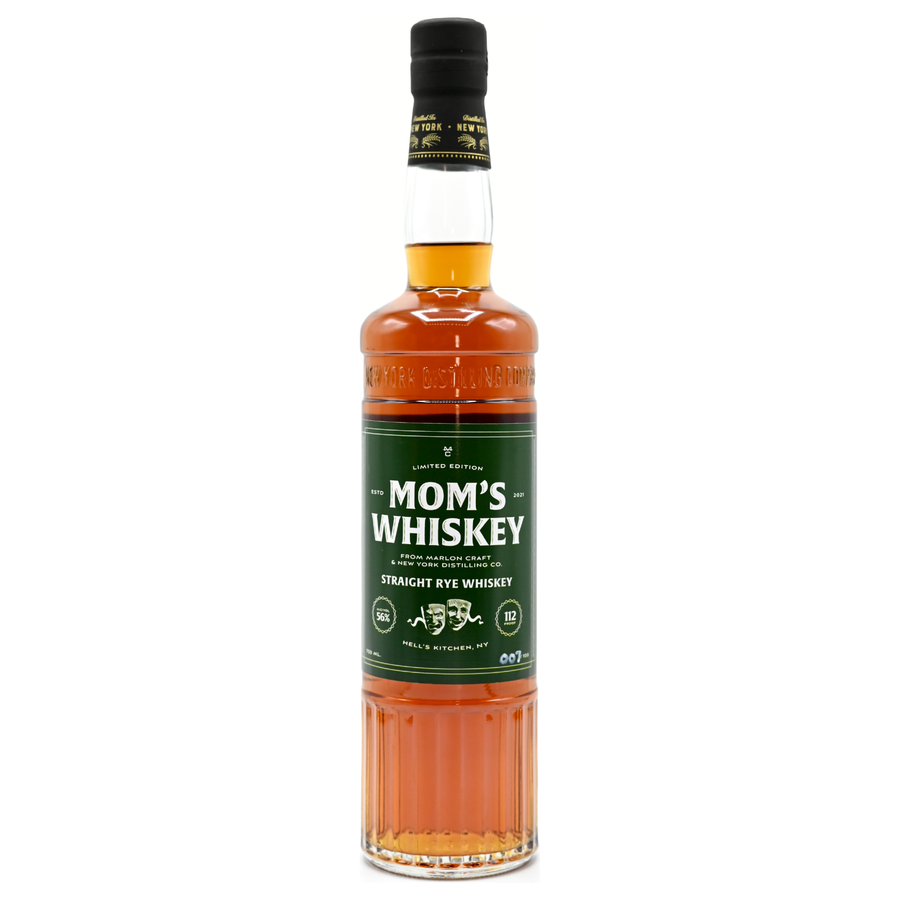 New York Distilling Co. Mom's Rye Whiskey From Marlon Craft 750 ml - Cork & Mash