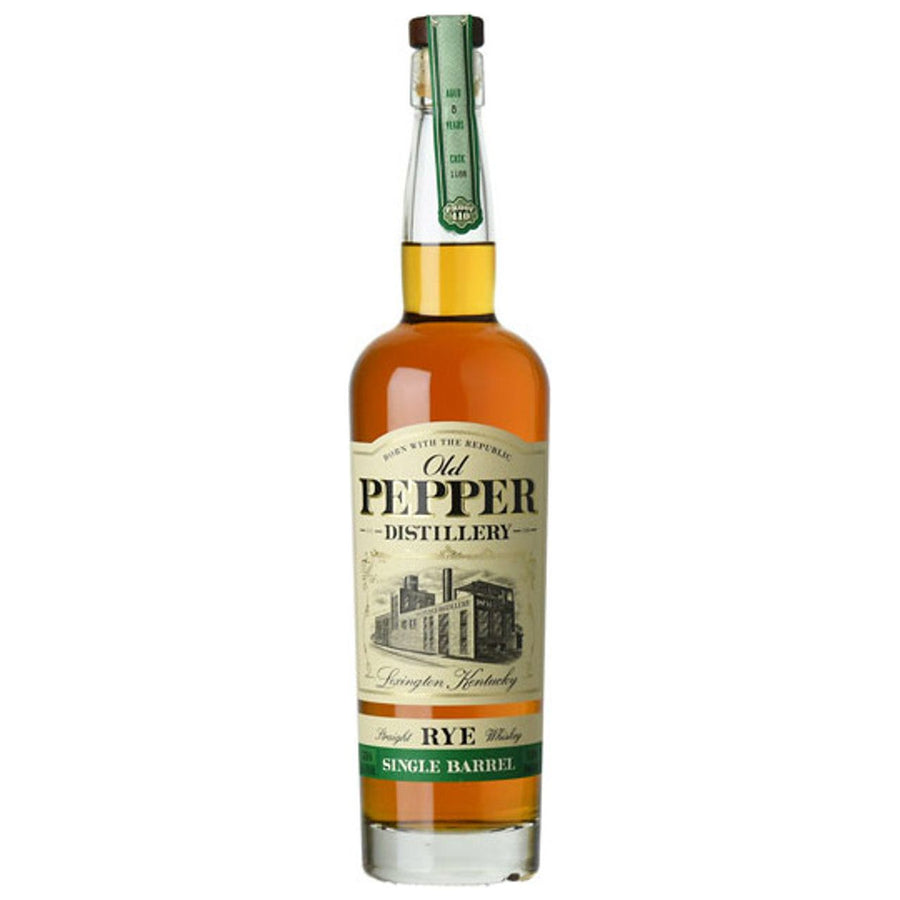 Old Pepper Distillery Single Barrel Rye Cask 1110 750ml - Cork & Mash