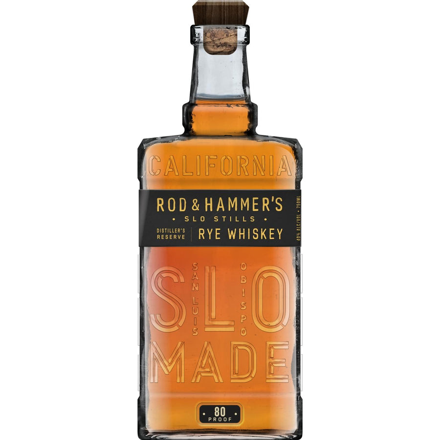 Rod and Hammers Slo Stills Single Barrel Cask Rye Straight Whiskey Tasters Club 113.6 Proof 750 ml - Cork & Mash