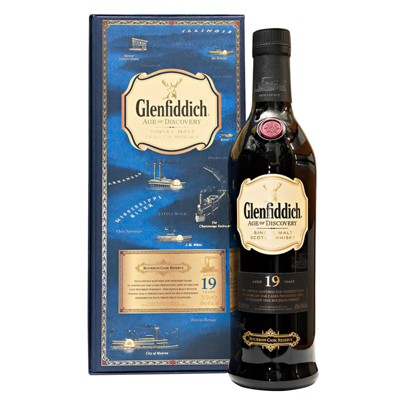 Glenfiddich Age Of Discovery Bourbon Cask Reserve 19 year 750 ml - Cork & Mash