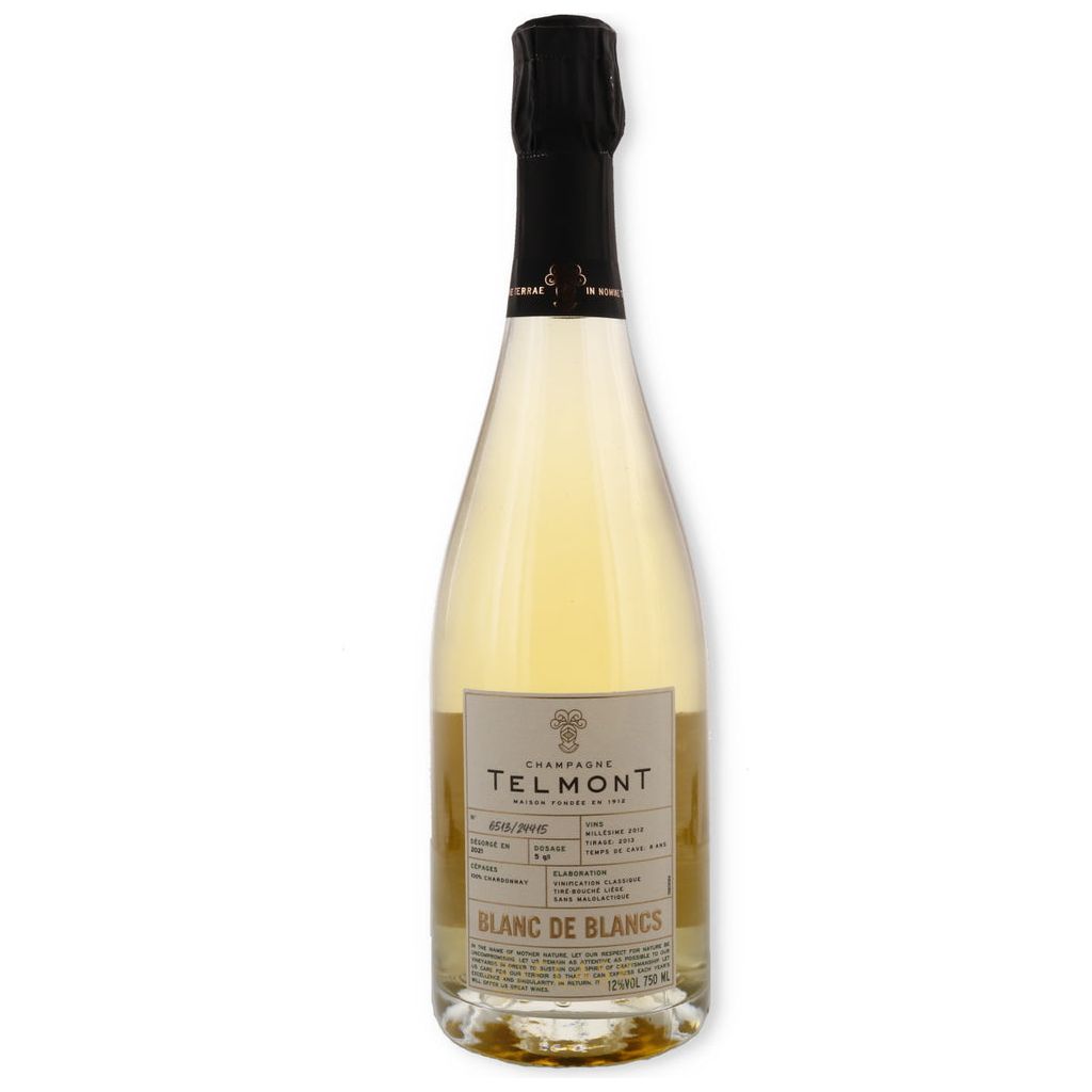 Telmont Blanc De Blancs 2012 750 ml - Cork & Mash