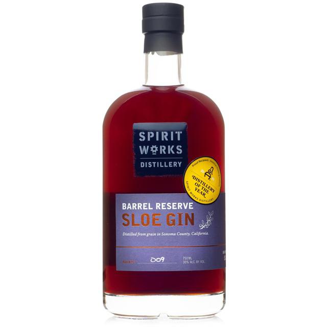 Spirit Works Distillery Barrel Reserve Sloe Gin (Batch # 009 and Batch #010) 750 ml - Cork & Mash