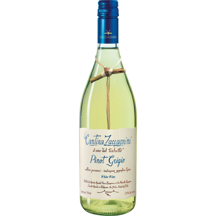 Cantina Zaccagnini Pinot Grigio (Tralcetto) 2020 750 ml - Cork & Mash