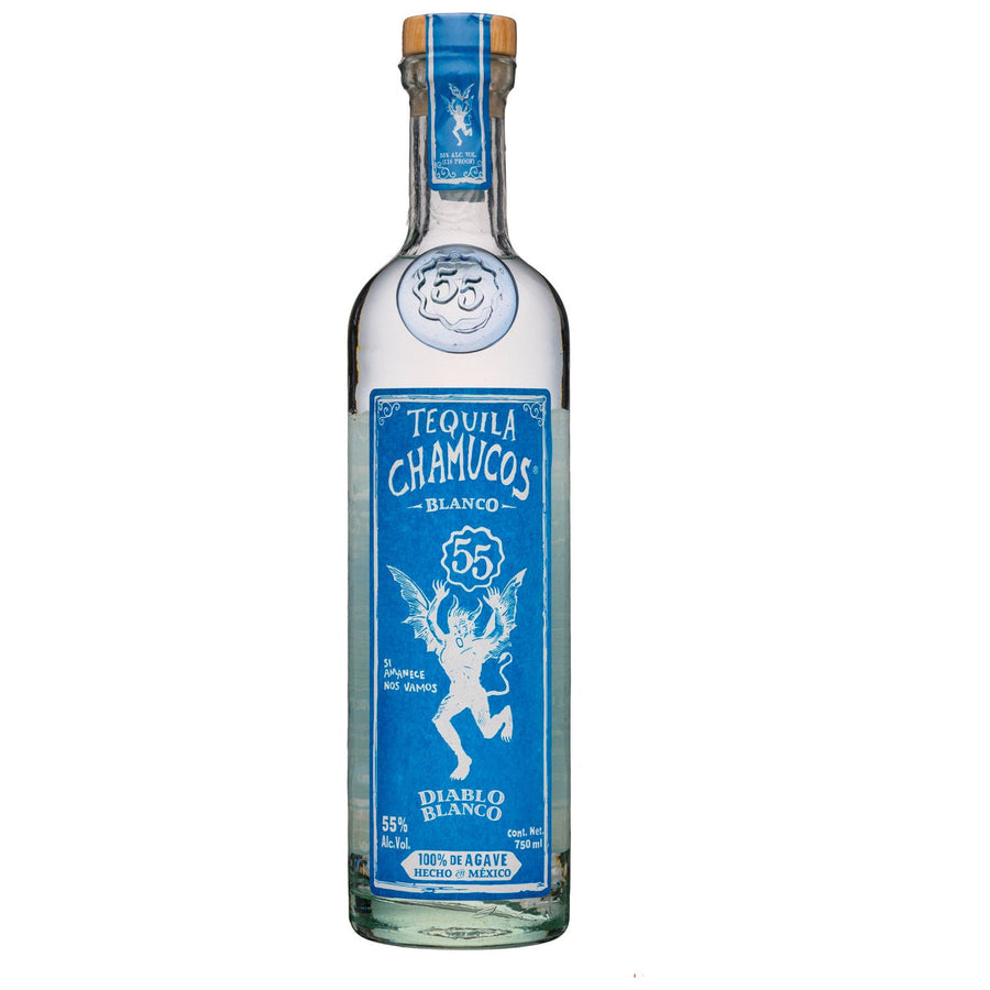 Chamucos Tequila Diablo Blanco 110 Proof 750 ml - Cork & Mash