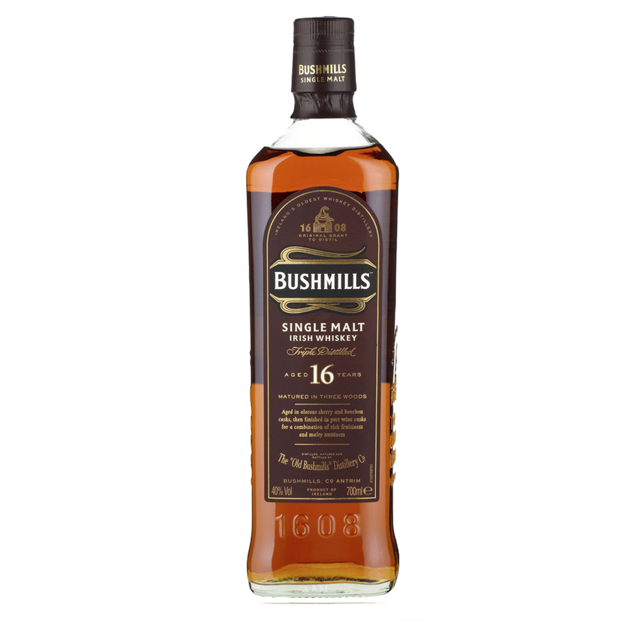 Bushmills 16 Year Single Malt Irish Whiskey 750 ml - Cork & Mash