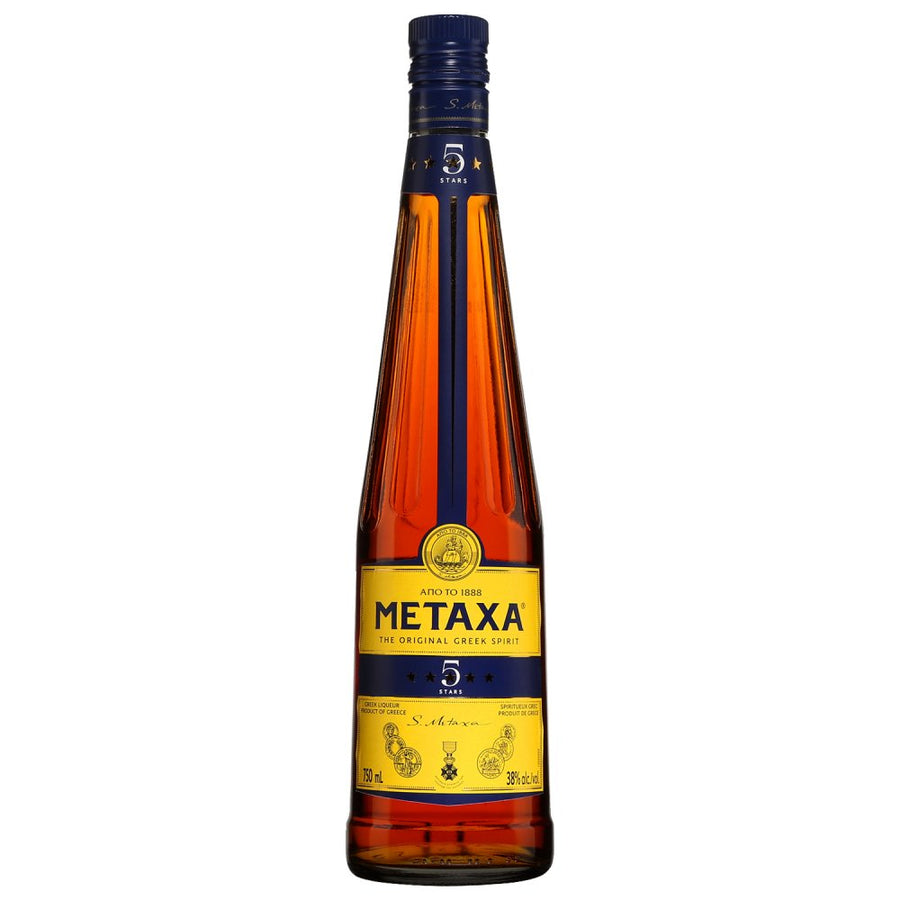 Metaxa 5 Star Brandy Greek Liqueur 750 ml - Cork & Mash